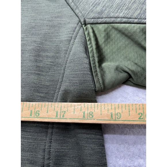 Horse Pilot Track Jacket Mens Large Green Fleece Lined Riding HYB219 Equestrian - Picture 7 of 13